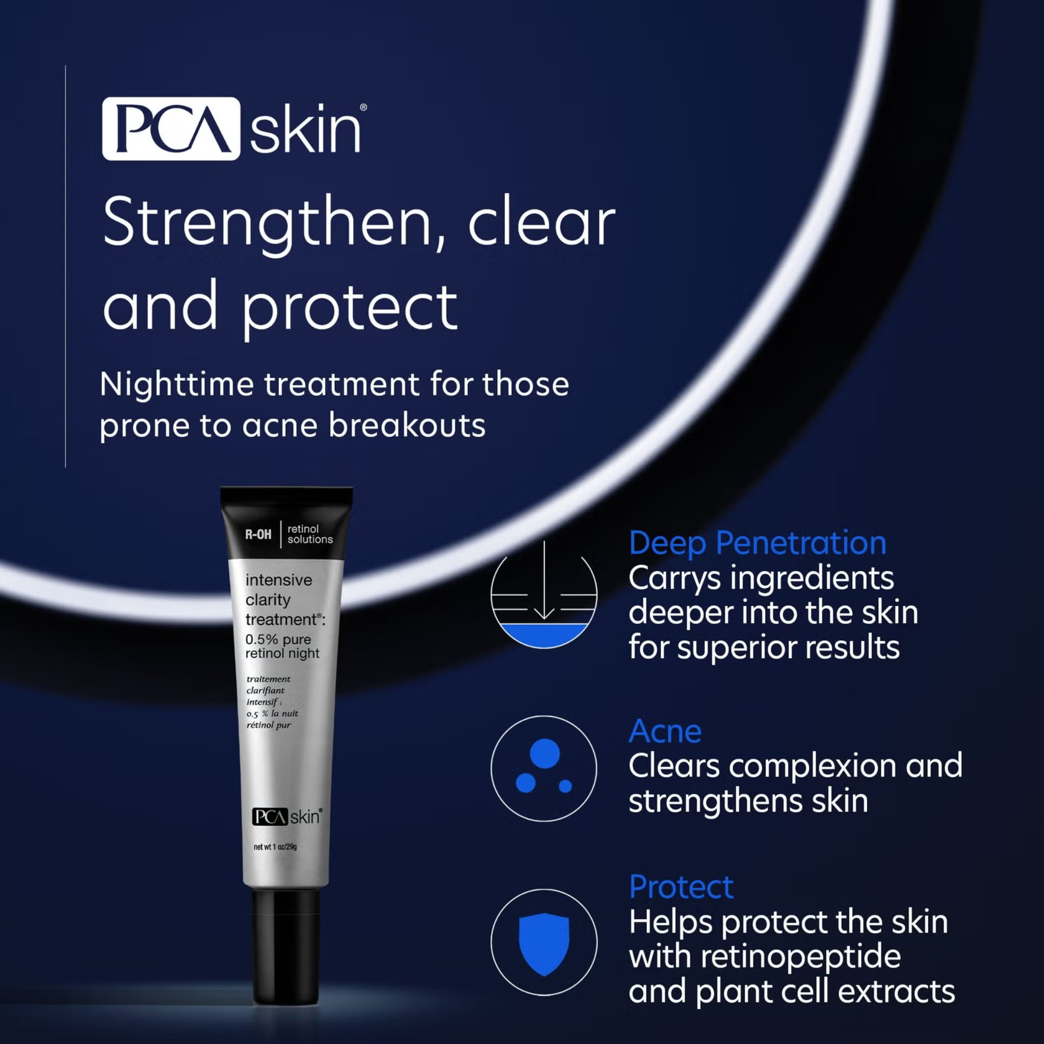 Intensive Clarity Treatment®: 0.5% Pure Retinol & Salicylic Acid